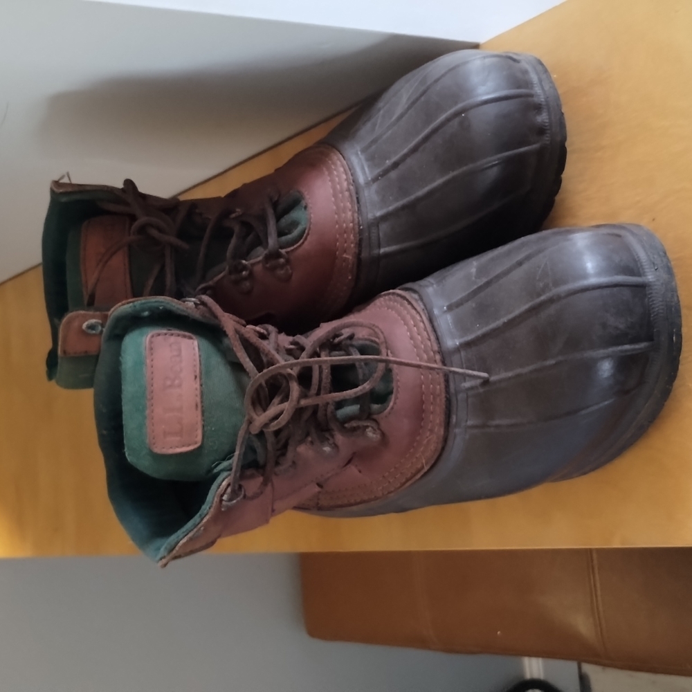 Vintage LL Bean Maine hunting boots size 10.5